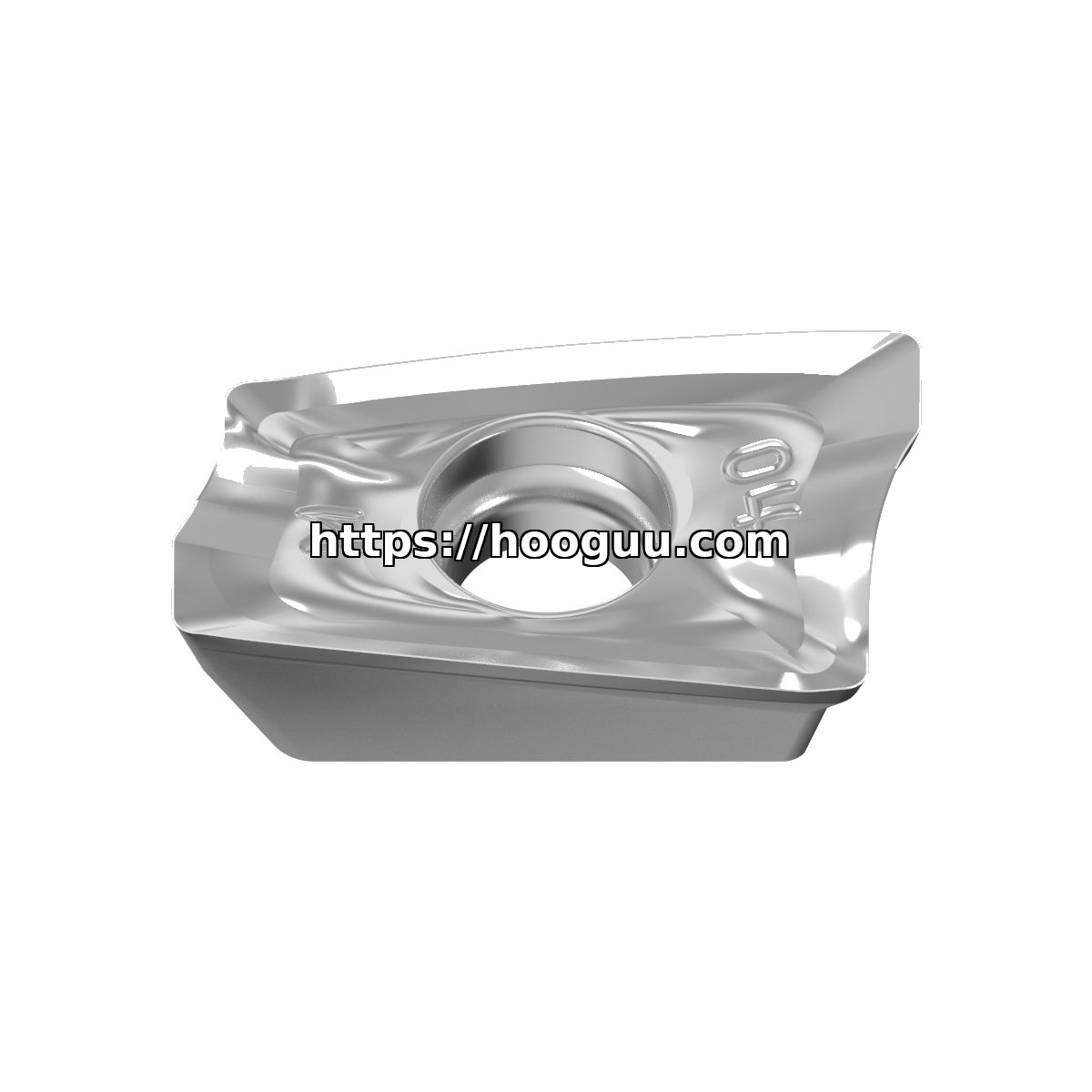Original Mitsubishi AOMT123602PEER-M MP9120 Carbide Milling Insert - Parallelogram 85°
