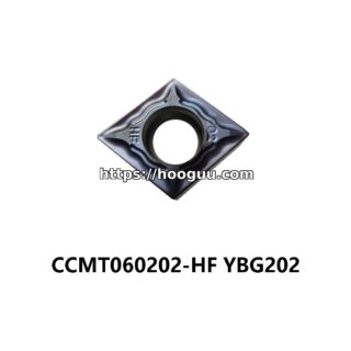 Original ZCC-CT CCMT060202-HF YBG202 Carbide Insert - Diamond 80° | Steel (10 PCS)