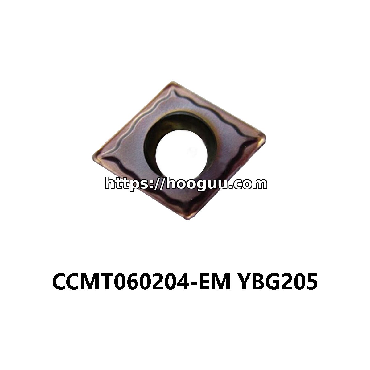 ZCC-CT CCMT060204-EM YBG205 Diamond 80° Steel CCMT211 - Image 2