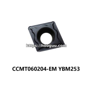 Original ZCC-CT CCMT060204-EM YBM253 Carbide Insert - Diamond 80° (10 PCS)