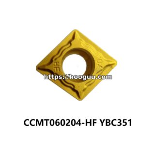 Original ZCC-CT CCMT060204-HF YBC351 Carbide Insert - Diamond 80° (10 PCS)