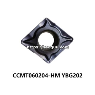 Original ZCC-CT CCMT060204-HM YBG202 Carbide Turning Insert - Diamond 80° | Steel, Cast Iron (10 PCS)