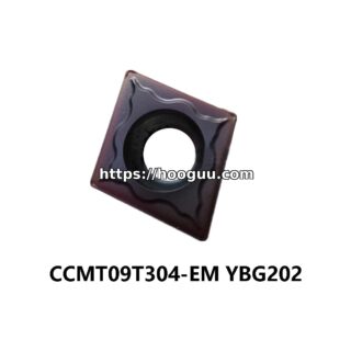 Original ZCC-CT CCMT09T304-EM YBG202 Carbide Insert - Diamond 80° | Steel (10 PCS)