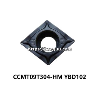 Original ZCC-CT CCMT09T304-HM YBD102 Carbide Insert - Diamond 80° (10 PCS)