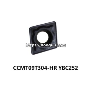 Original ZCC-CT CCMT09T304-HR YBC252 Carbide Turning Insert - Diamond 80° | Steel & More (10 PCS)