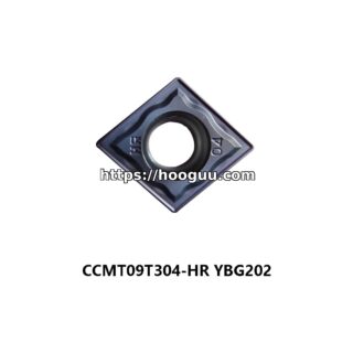 Original ZCC-CT CCMT09T304-HR YBG202 Carbide Insert - Diamond 80° | Steel (10 PCS)