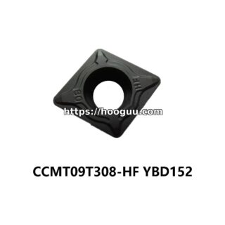 Original ZCC-CT CCMT09T308-HF YBD152 Carbide Turning Insert - Diamond 80° | Steel & More (10 PCS)