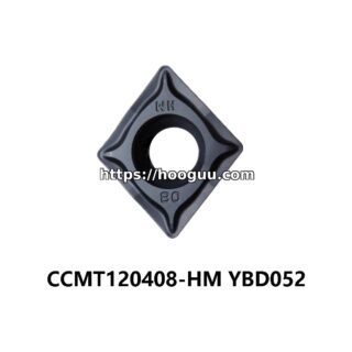 Original ZCC-CT CCMT120408-HM YBD052 Carbide Turning Insert - Diamond 80° | Steel & More (10 PCS)