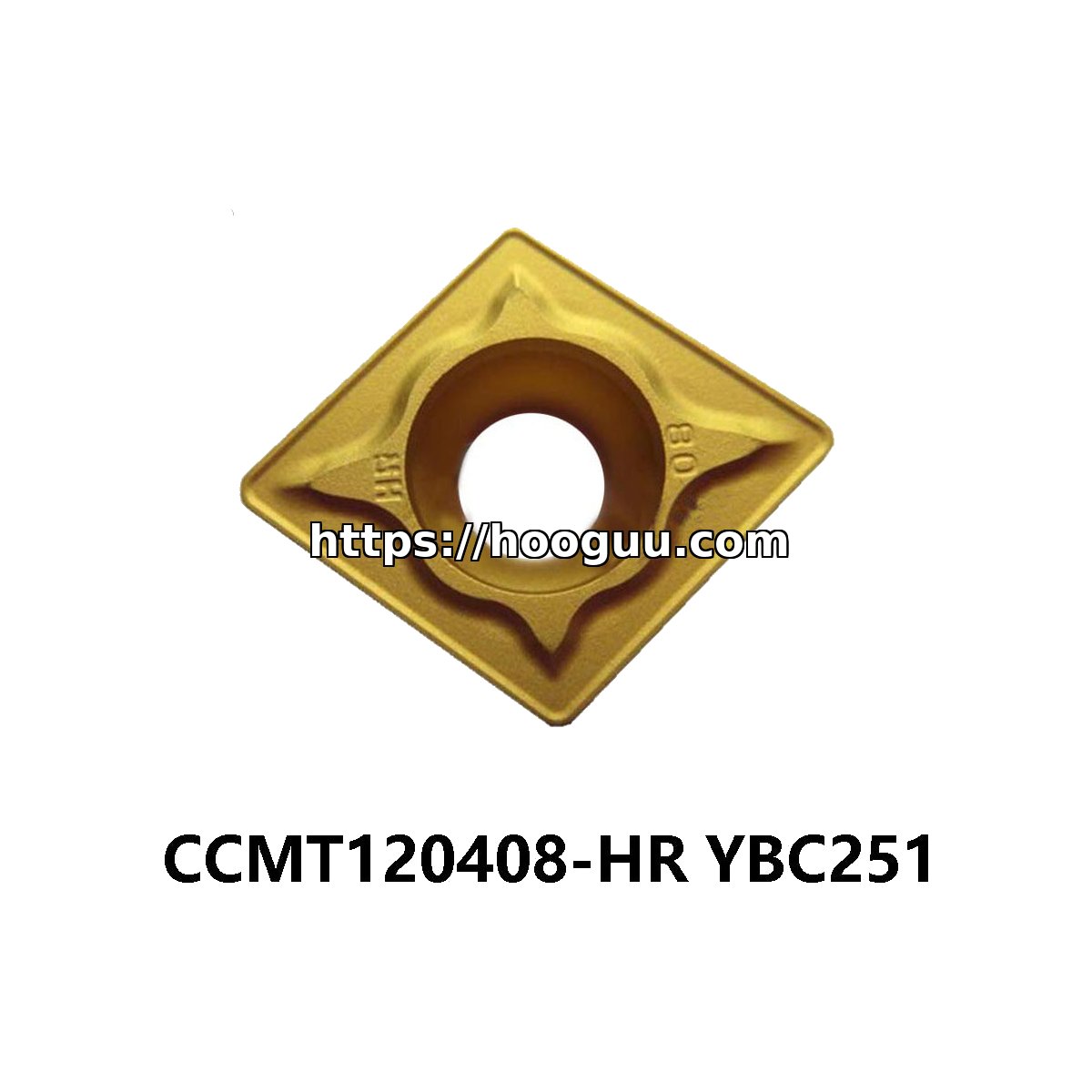 ZCC-CT CCMT120408-HR YBC251 Diamond 80° Steel CCMT432 - Image 2