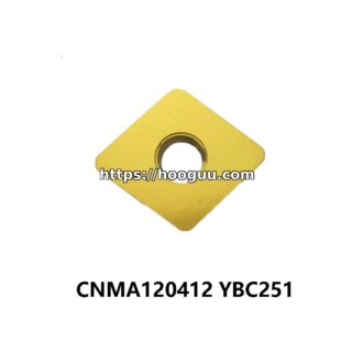 Original ZCC-CT CNMA120412 YBC251 Carbide Insert - Diamond 80° | Steel, Cast Iron (10 PCS)