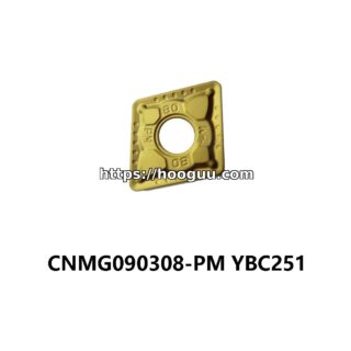 Original ZCC-CT CNMG090308-PM YBC251 Carbide Insert - Diamond 80° | Steel, Titanium (10 PCS)