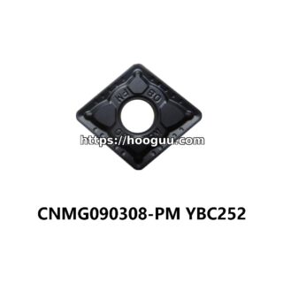 Original ZCC-CT CNMG090308-PM YBC252 Carbide Turning Insert - Diamond 80° | Steel, Cast Iron (10 PCS)