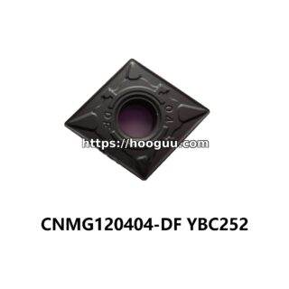 Original ZCC-CT CNMG120404-DF YBC252 Carbide Insert - Diamond 80° | Steel, Stainless Steel (10 PCS)
