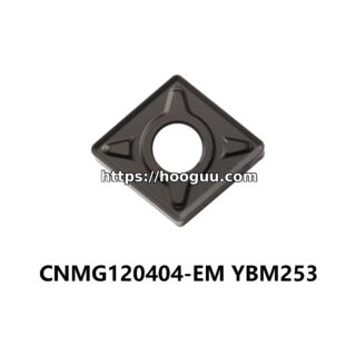 Original ZCC-CT CNMG120404-EM YBM253 Carbide Insert - Diamond 80° | Steel, Stainless Steel (10 PCS)