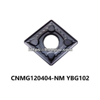 Original ZCC-CT CNMG120404-NM YBG102 Carbide Turning Insert - Diamond 80° | Steel, Stainless Steel (10 PCS)
