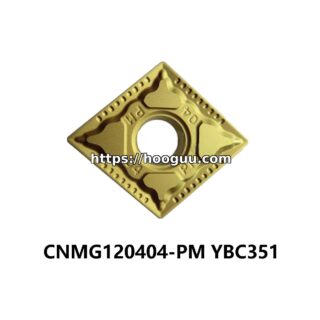 Original ZCC-CT CNMG120404-PM YBC351 Carbide Insert - Diamond 80° | Steel & More (10 PCS)