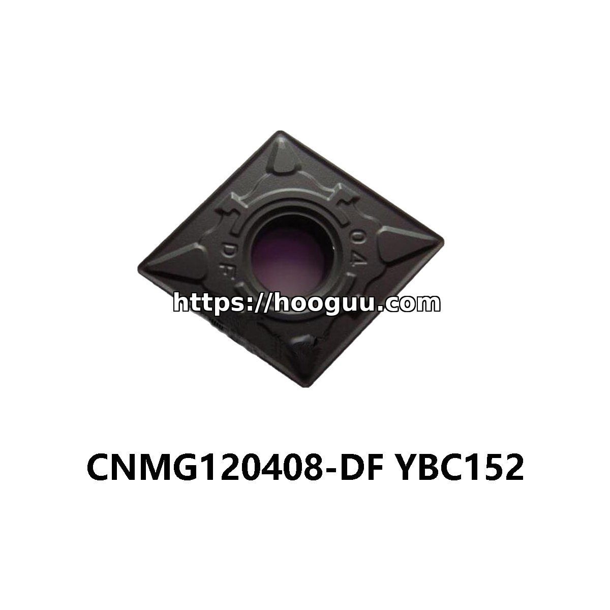 Original ZCC-CT CNMG120408-DF YBC152 Carbide Insert - Diamond 80° | Steel (10 PCS) - Image 2