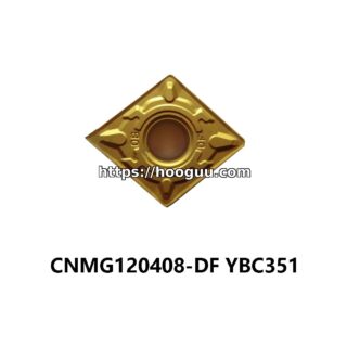 Original ZCC-CT CNMG120408-DF YBC351 Carbide Insert - Diamond 80° | Steel, Stainless Steel (10 PCS)