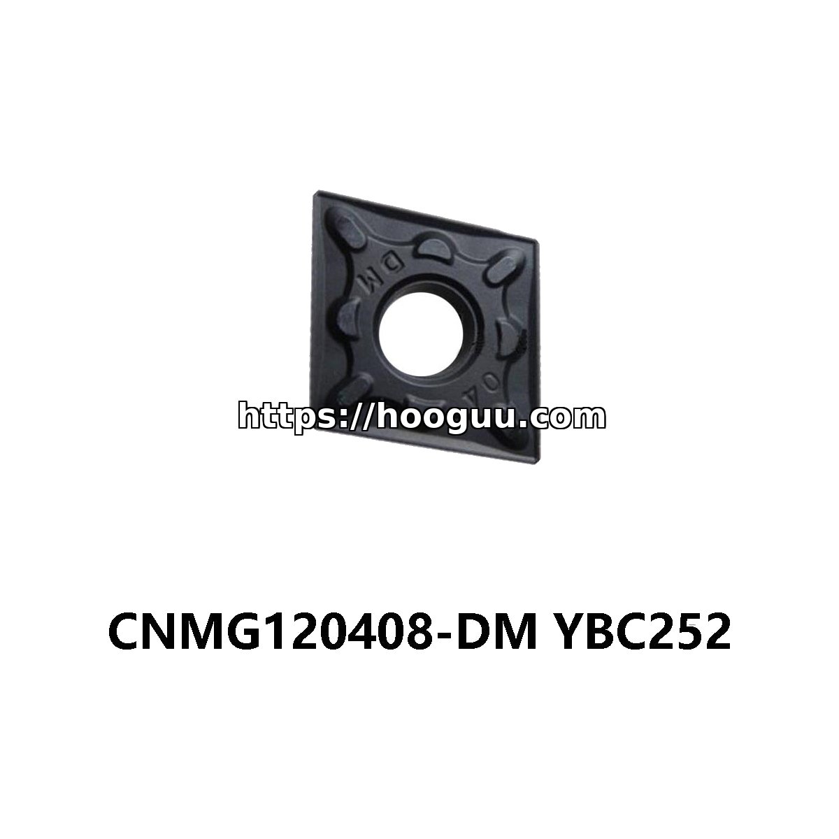ZCC-CT CNMG120408-DM YBC252 Diamond 80° CNMG432 - Image 2