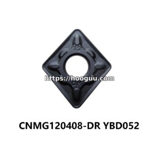 Original ZCC-CT CNMG120408-DR YBD052 Carbide Insert - Diamond 80° | Steel, Cast Iron (10 PCS)