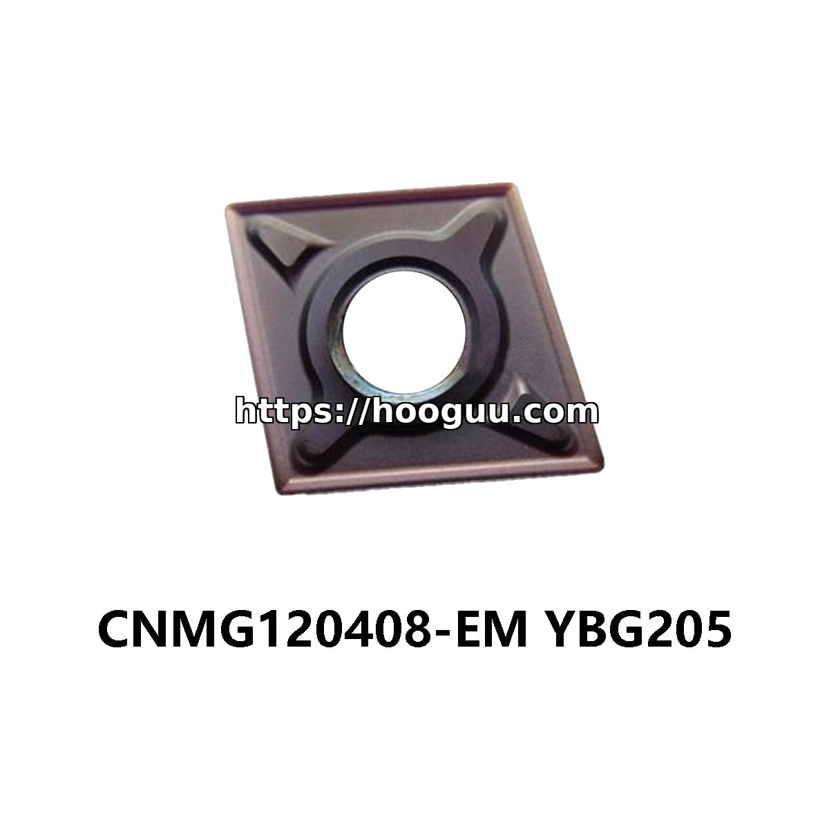 ZCC-CT CNMG120408-EM YBG205 Diamond 80° Steel CNMG432 - Image 2