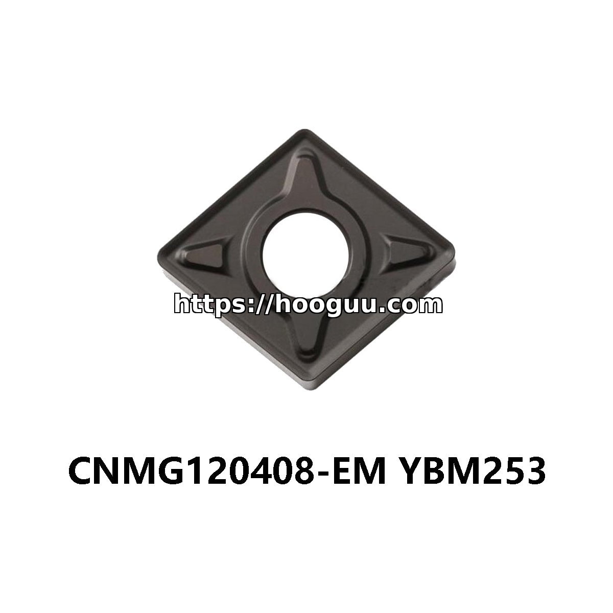 ZCC-CT CNMG120408-EM YBM253 Diamond 80° Steel CNMG432 - Image 2