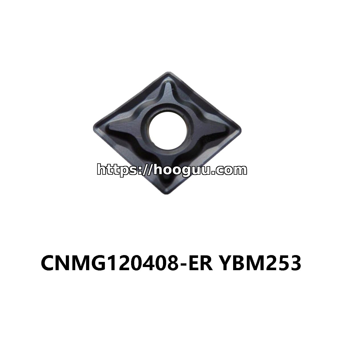 ZCC-CT CNMG120408-ER YBM253 Diamond 80° CNMG432 - Image 2