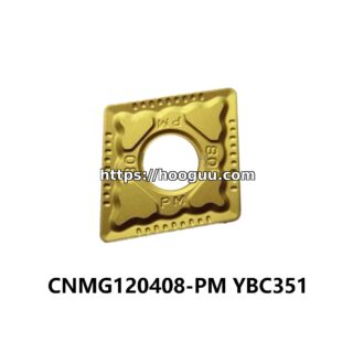 Original ZCC-CT CNMG120408-PM YBC351 Carbide Insert - Diamond 80° | Cast Iron (10 PCS)