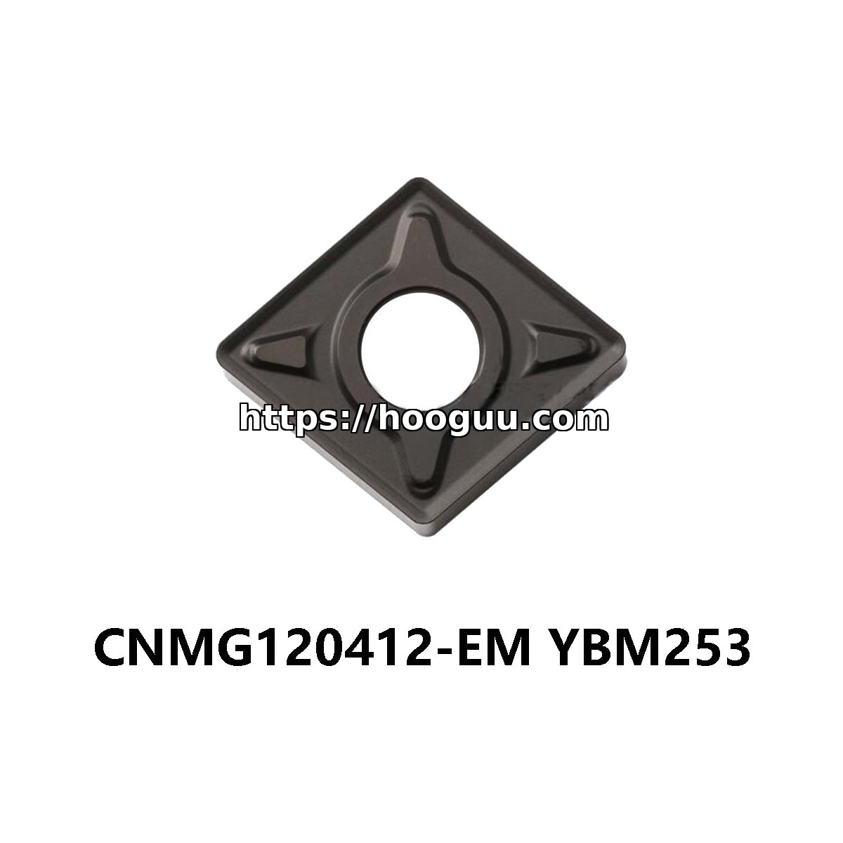 ZCC-CT CNMG120412-EM YBM253 Diamond 80° Steel CNMG433 - Image 2