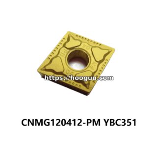 Original ZCC-CT CNMG120412-PM YBC351 Carbide Insert - Diamond 80° | Steel, Stainless Steel (10 PCS)