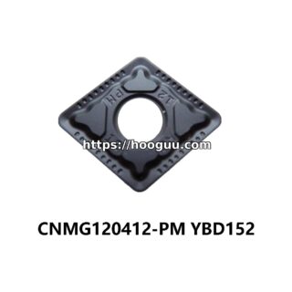 Original ZCC-CT CNMG120412-PM YBD152 Carbide Insert - Diamond 80° | Steel, Stainless Steel (10 PCS)