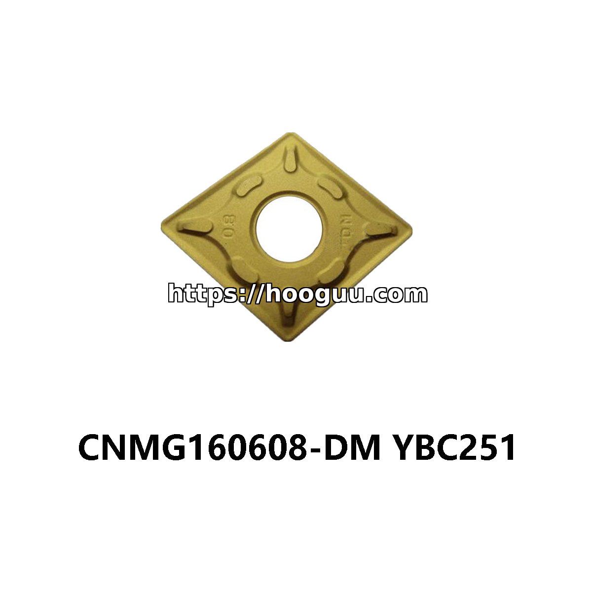 ZCC-CT CNMG160608-DM YBC251 Diamond 80° Steel CNMG542 - Image 2