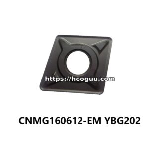 Original ZCC-CT CNMG160612-EM YBG202 Carbide Turning Insert - Diamond 80° | Steel (10 PCS)