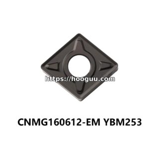 Original ZCC-CT CNMG160612-EM YBM253 Carbide Turning Insert - Diamond 80° | Steel, Cast Iron (10 PCS)
