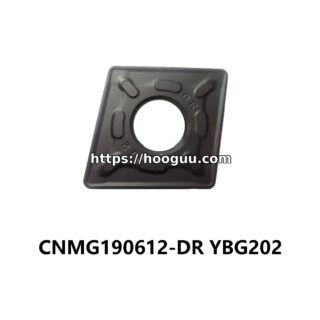 Original ZCC-CT CNMG190612-DR YBG202 Carbide Turning Insert - Diamond 80° | Steel, Cast Iron, Carbon Steel (10 PCS)
