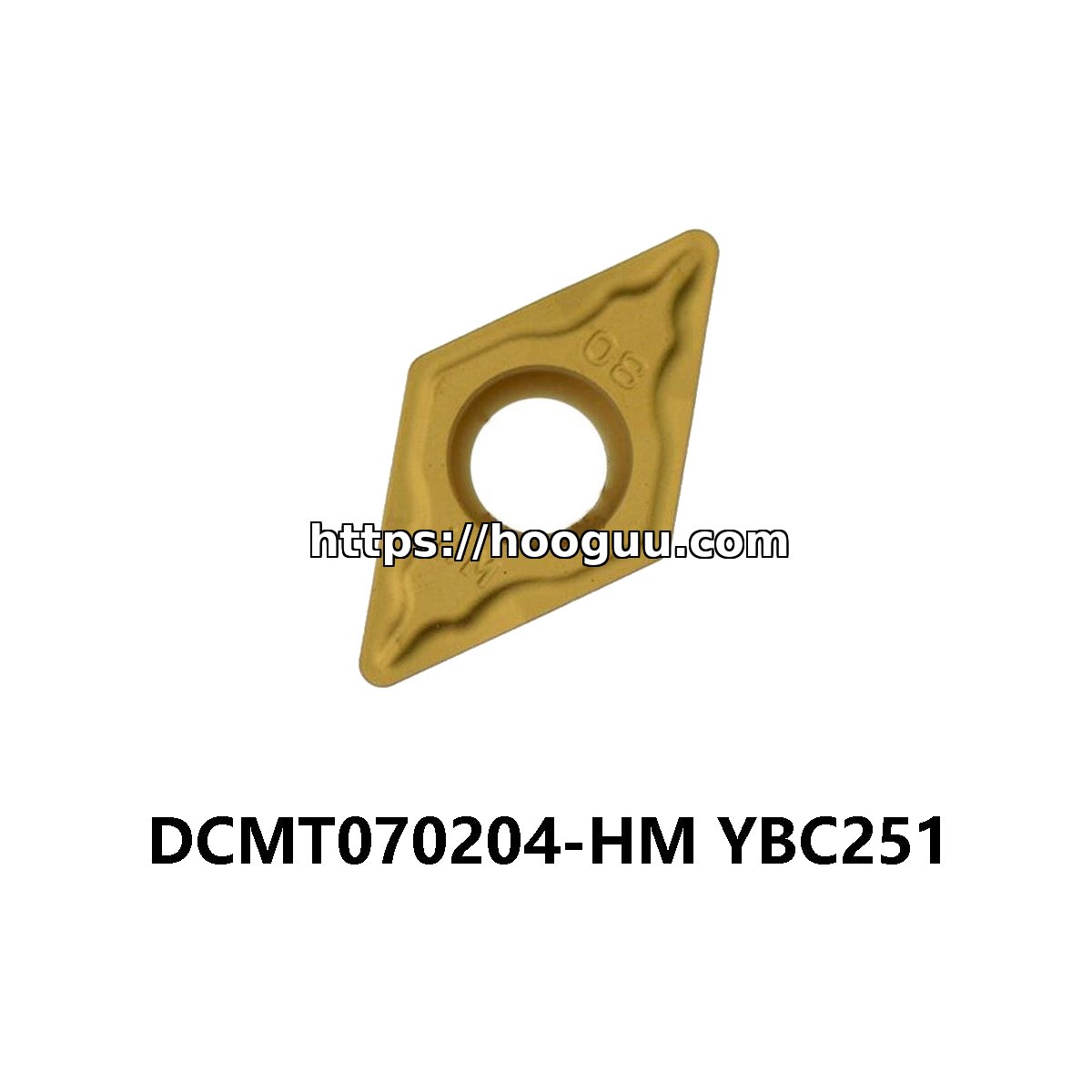 ZCC-CT DCMT070204-HM YBC251 Diamond 55° Steel DCMT211 - Image 2