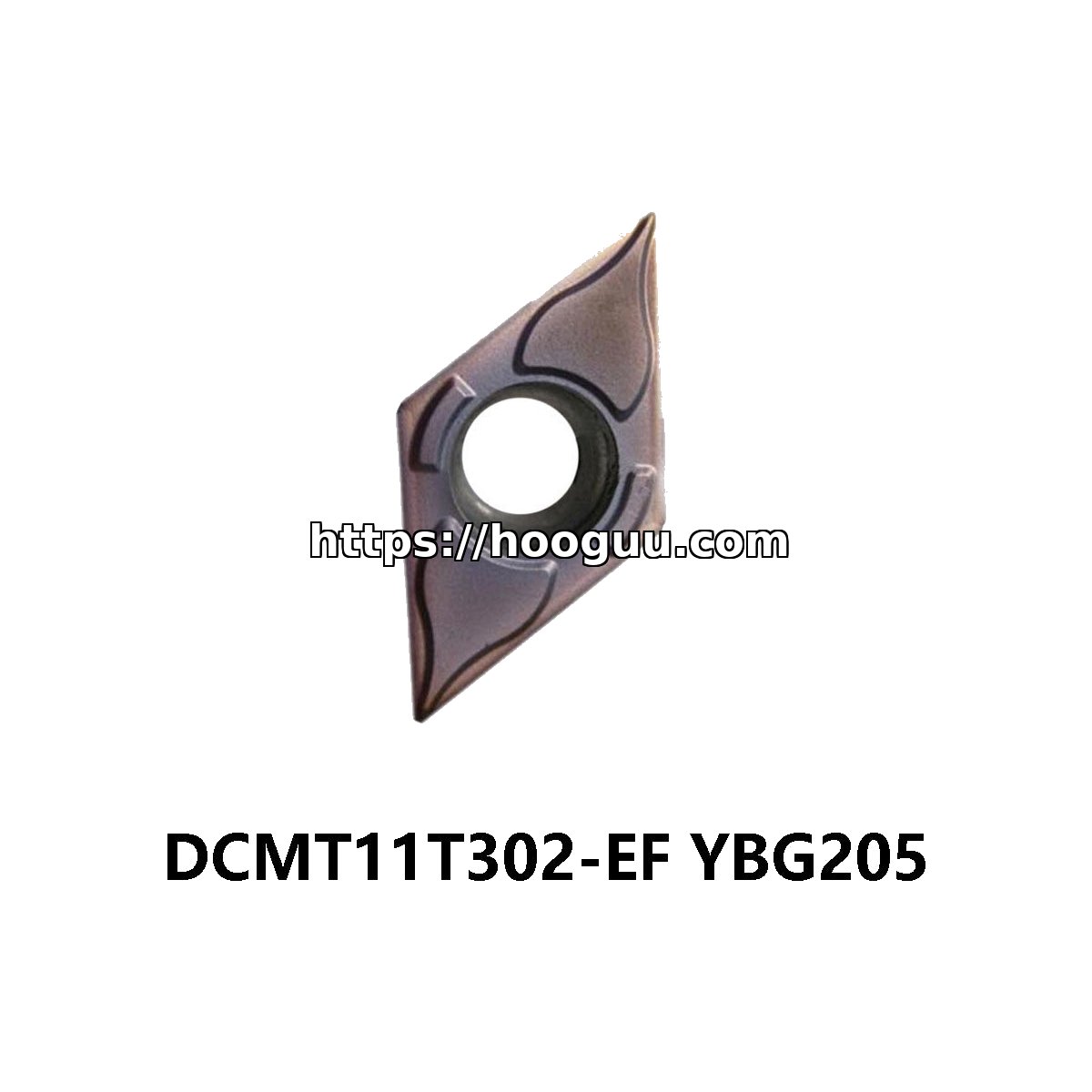 ZCC-CT DCMT11T302-EF YBG205 Diamond 55° Steel DCMT420 - Image 2
