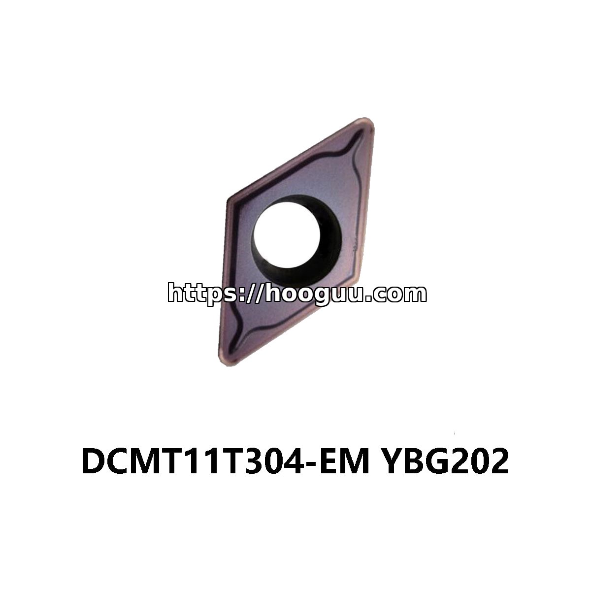 ZCC-CT DCMT11T304-EM YBG202 Diamond 55° Steel DCMT421 - Image 2