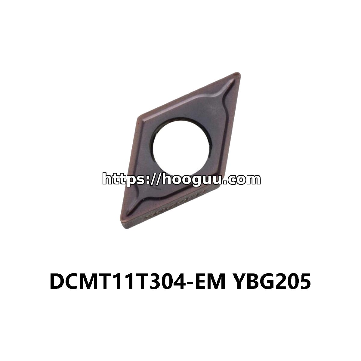 ZCC-CT DCMT11T304-EM YBG205 Diamond 55° Steel DCMT421 - Image 2