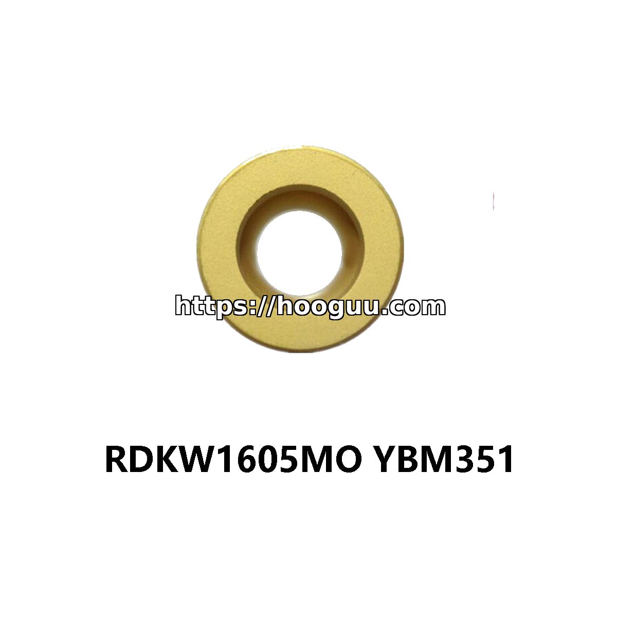 Original ZCC-CT RDKW1605MO YBM351 Carbide Insert - Round (10 PCS) - Image 2