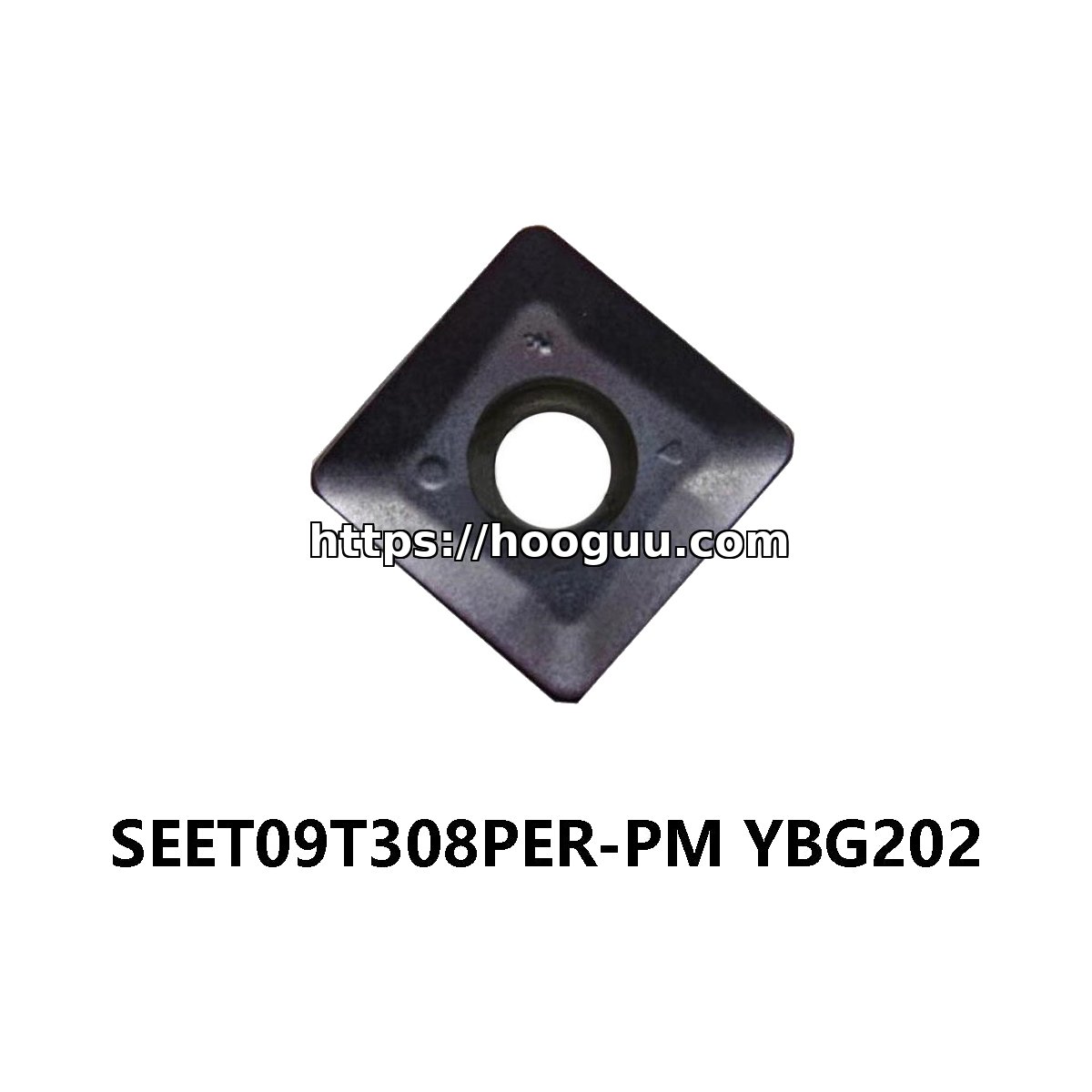 Original ZCC-CT SEET09T308PER-PM YBG202 Carbide Insert - Square | Steel (10 PCS) - Image 2