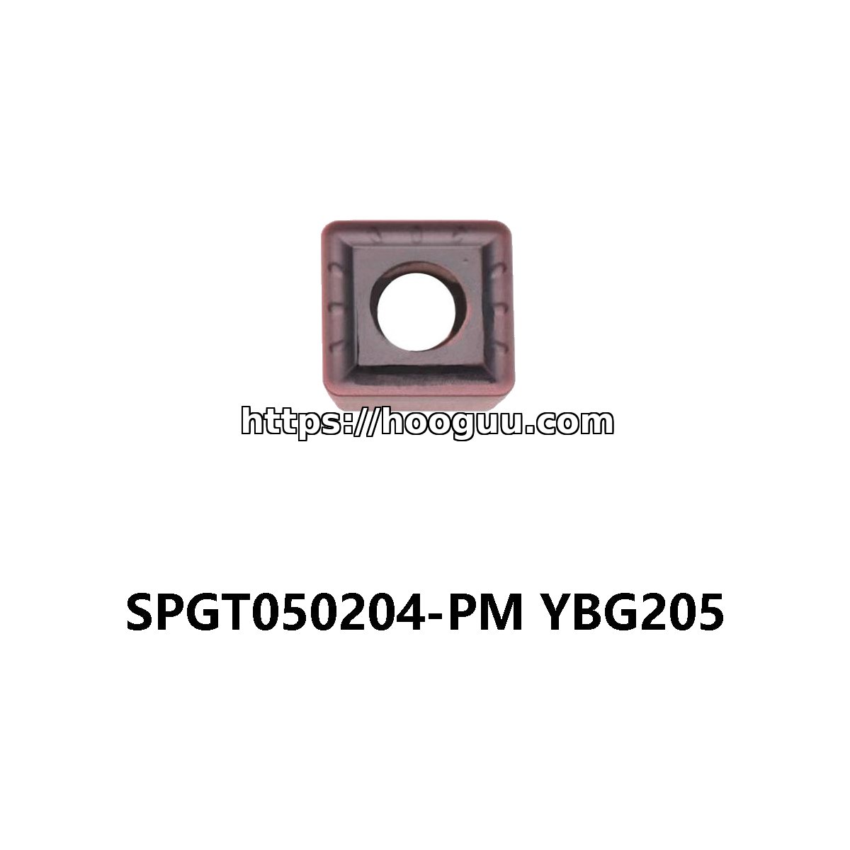ZCC-CT SPGT050204-PM YBG205 Square Steel SPGT211 - Image 2