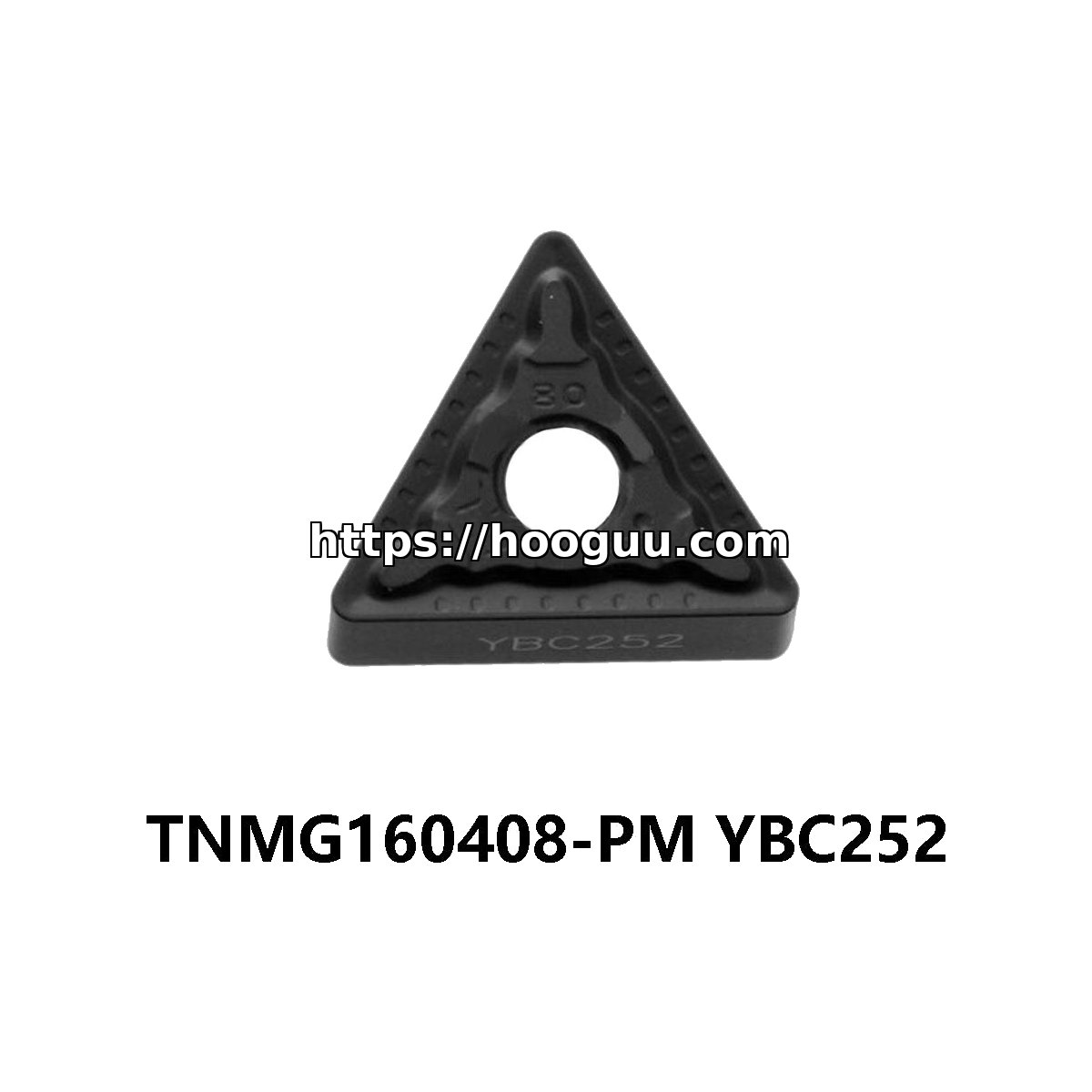 Original ZCC-CT TNMG160408-PM YBC252 Carbide Insert - Triangle | Steel & More (10 PCS) - Image 2