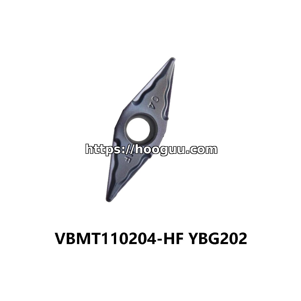 ZCC-CT VBMT110204-HF YBG202 Diamond 35° Steel VBMT211 - Image 2