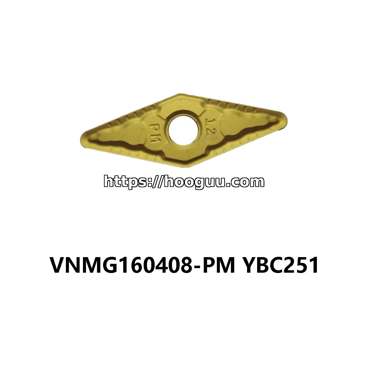 ZCC-CT VNMG160408-PM YBC251 Diamond 35° Steel VNMG332 - Image 2