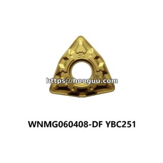 Original ZCC-CT WNMG060408-DF YBC251 Carbide Insert - Trigon 80° | Steel (10 PCS)
