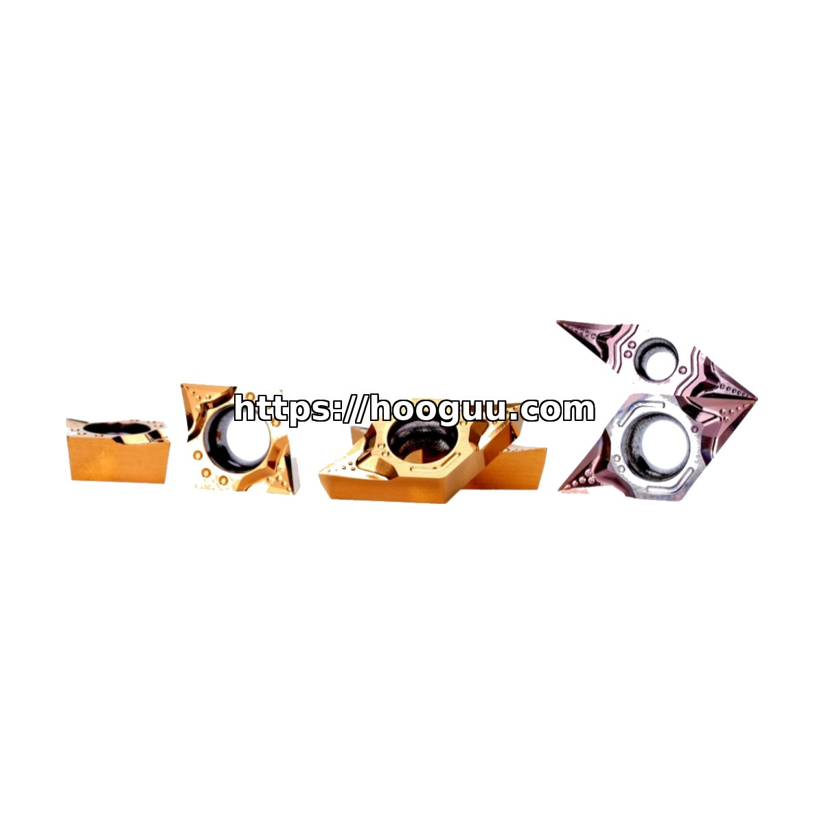 Original HOOGUU DCGT070204-AL Carbide Turning Insert - Diamond 55° | Cast Iron & More CP2630TN DCGT070204-AL CP2630TN