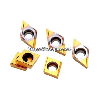 Original HOOGUU CCGT060201FR-Y Carbide Turning Insert - Diamond 80° CW10 CCGT060201FR-Y CW10