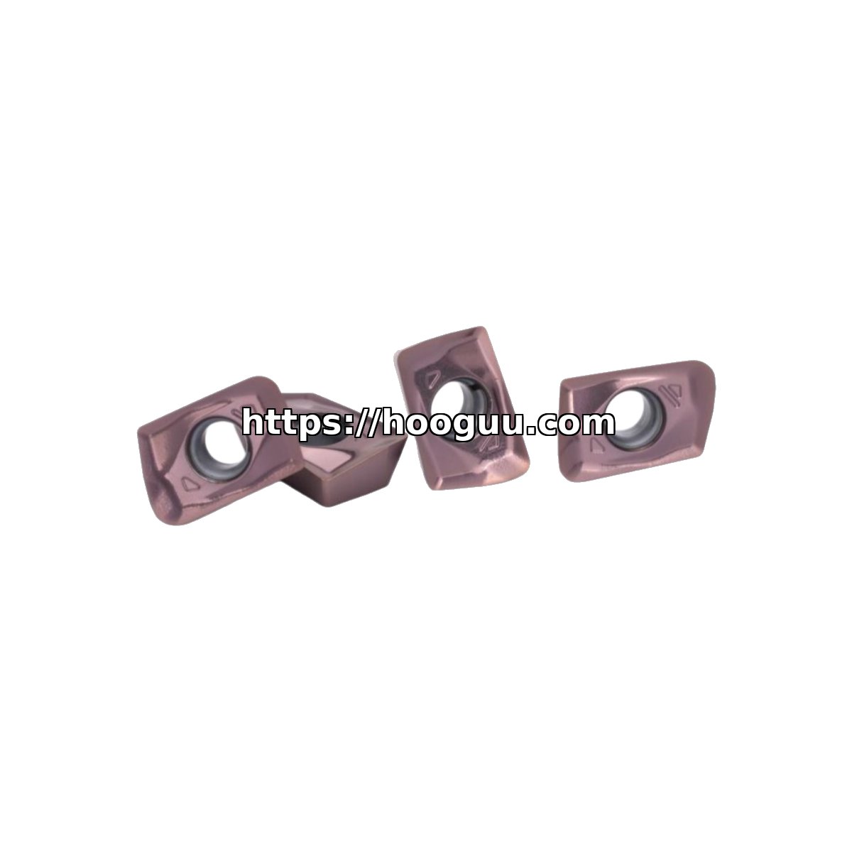 Original HOOGUU XOHT060204-FN Carbide Milling Insert CP2640TN XOHT060204-FN CP2640TN