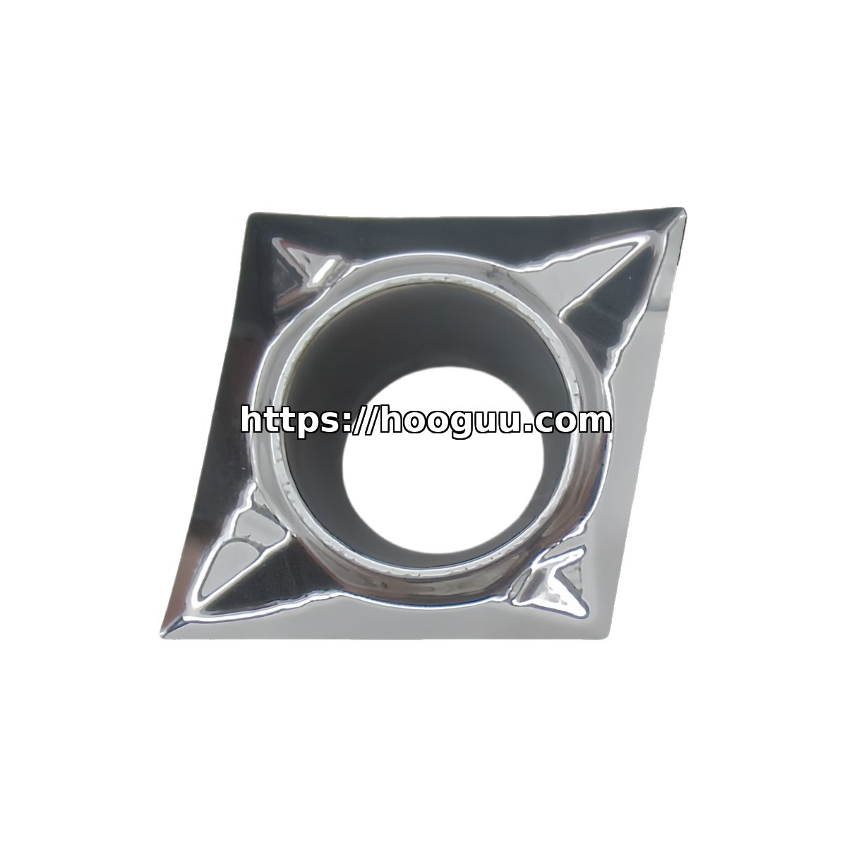 Original HOOGUU CCGX09T302-NL HO434 Carbide Insert - Diamond 80° | Aluminum, Copper